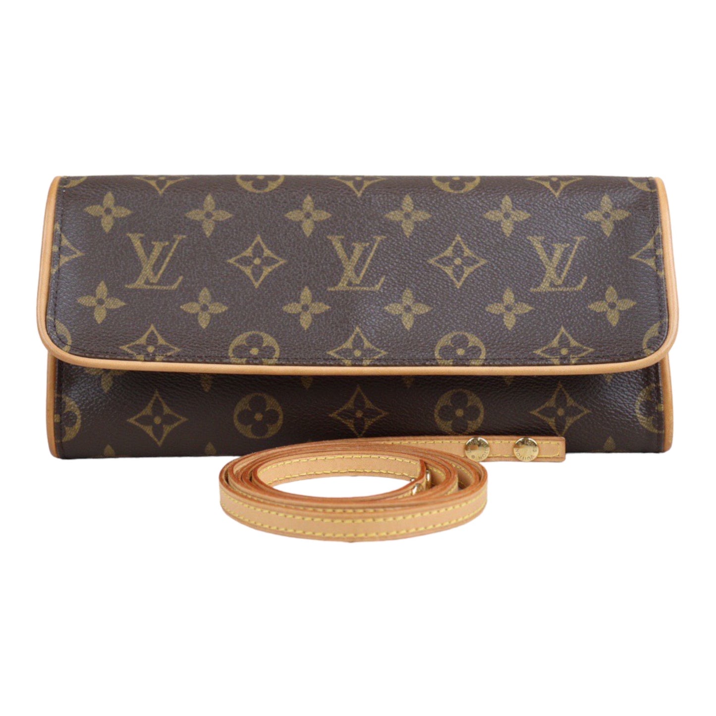 Louis Vuitton Monogram Pochette Twin GM Women's Pochette,Shoulder