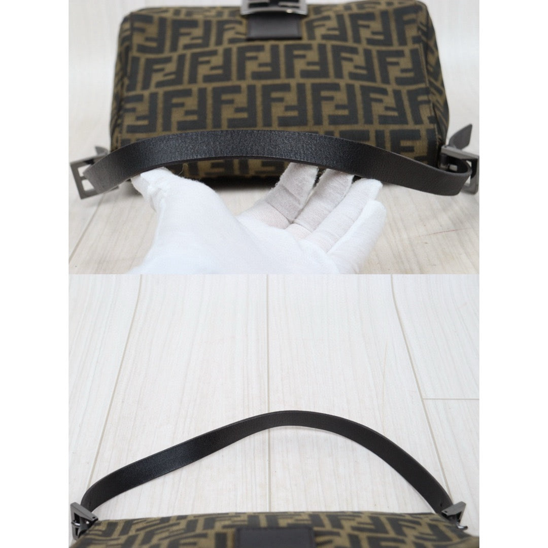 Good ( Rank AB)｜ FENDI Zucca Mamma Baguette Shoulder Bag ｜25042401