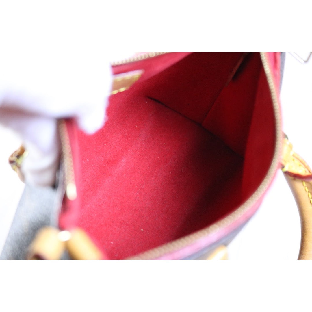 Rank AB ｜LV Monogram Pallas Nano Handbag With Shoulder Bag｜S24040401