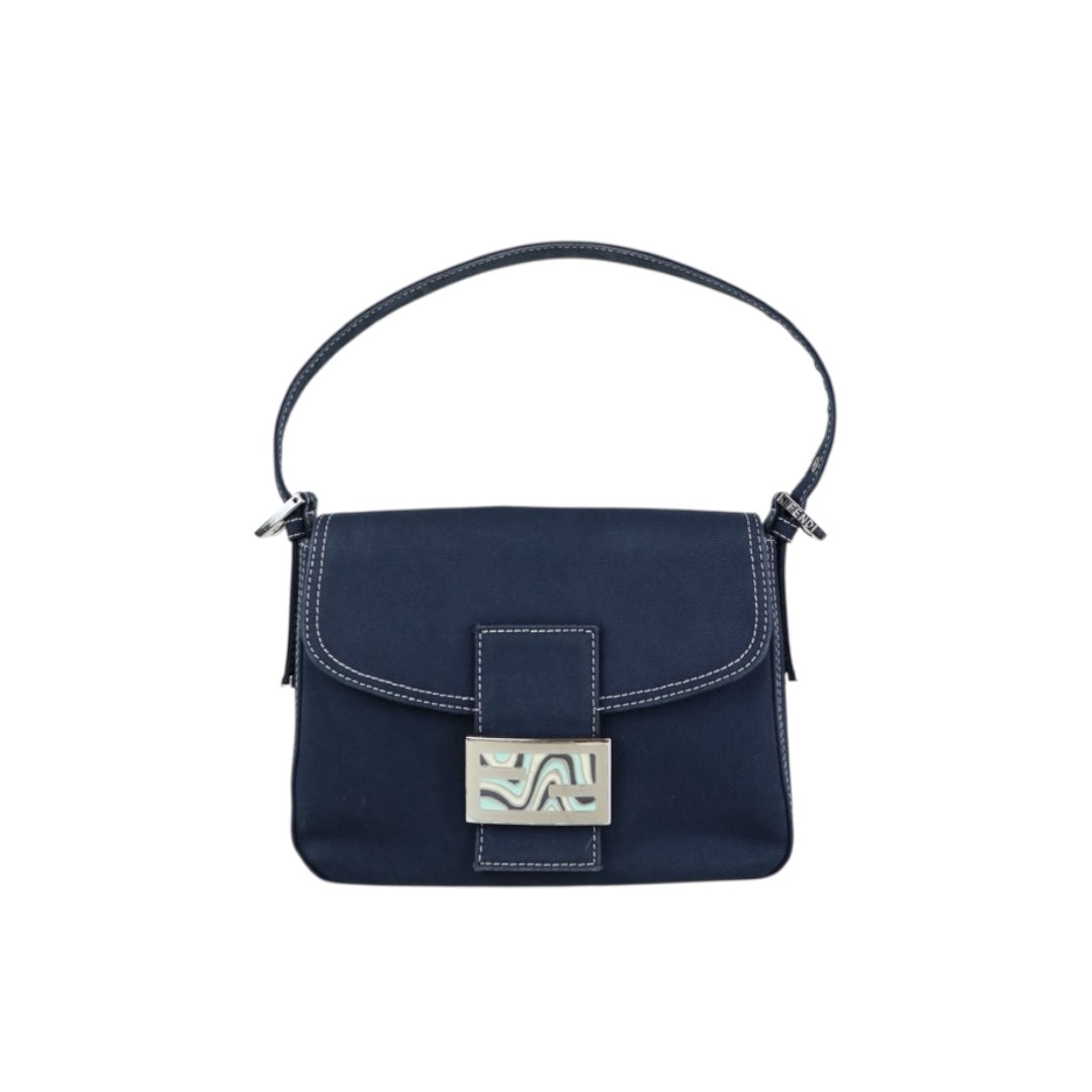 Good ( Rank AB)｜  FENDI Denim Baguette Shoulder Bag  ｜J25060503