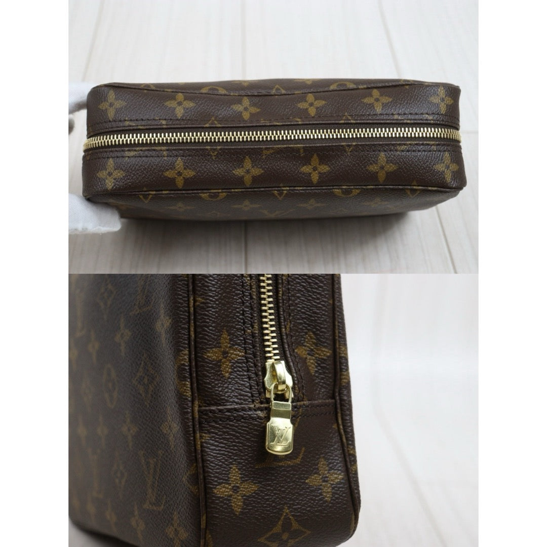Include Entrupy Certificate of Authenticity｜Good ( Rank AB)｜ Louis Vuitton Truth Toilet 23 Monogram Makeup Pouch｜26052105