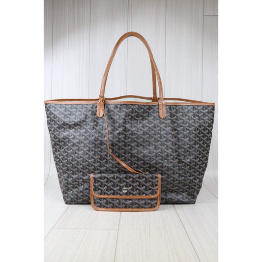 Good ( Rank AB)｜ Goyard Saint-Louis GM Tote Bag Brown｜S24071445