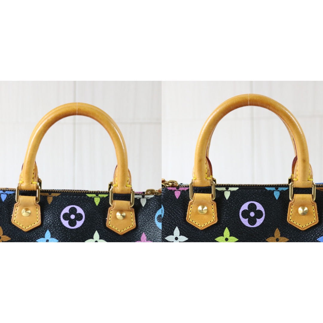 Rank AB ｜ LV Monogram Multicolor Mini Speedy Handbag ｜S24031801