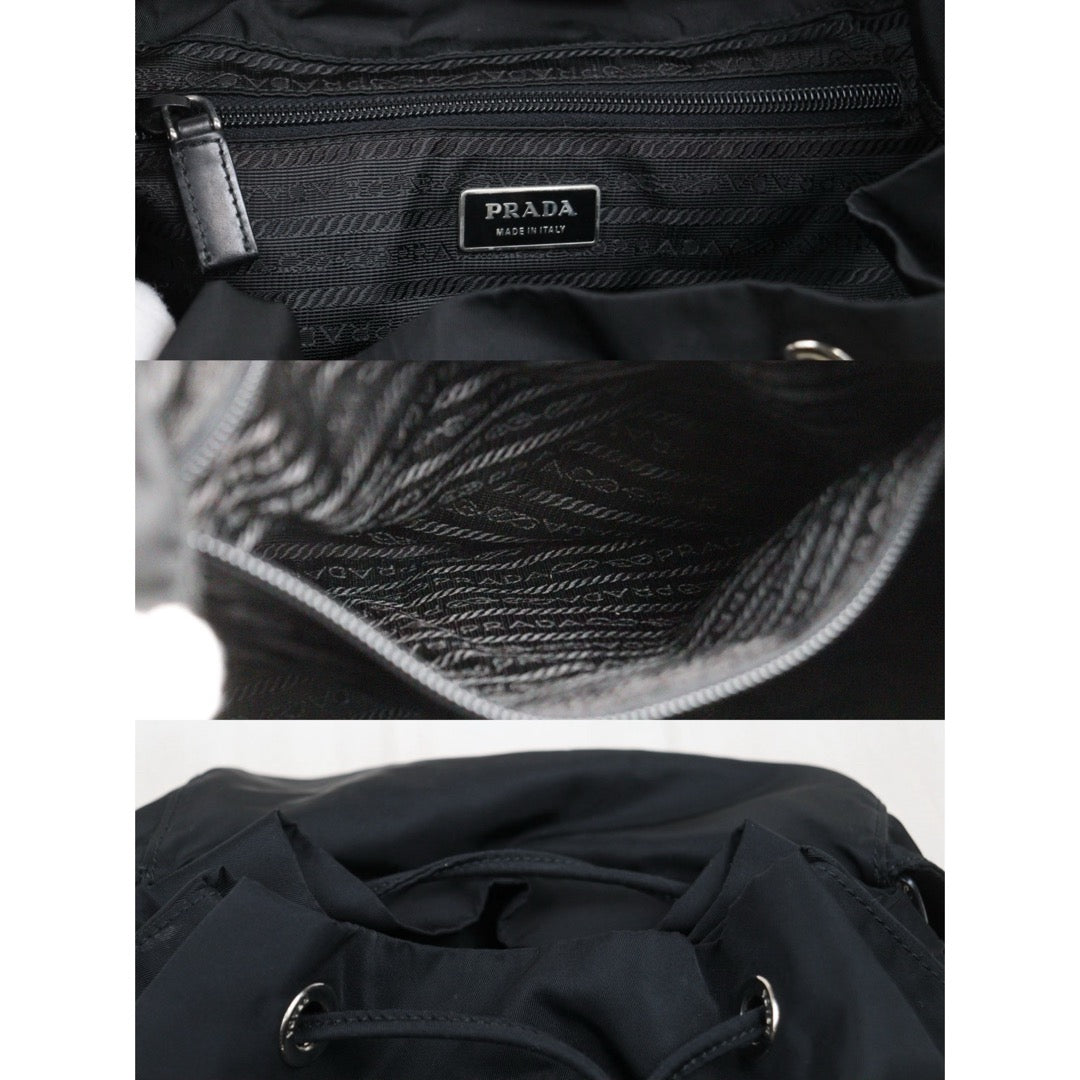 Very Good ( Rank A) ｜Prada Nylon Backpack Medium Black｜25122207