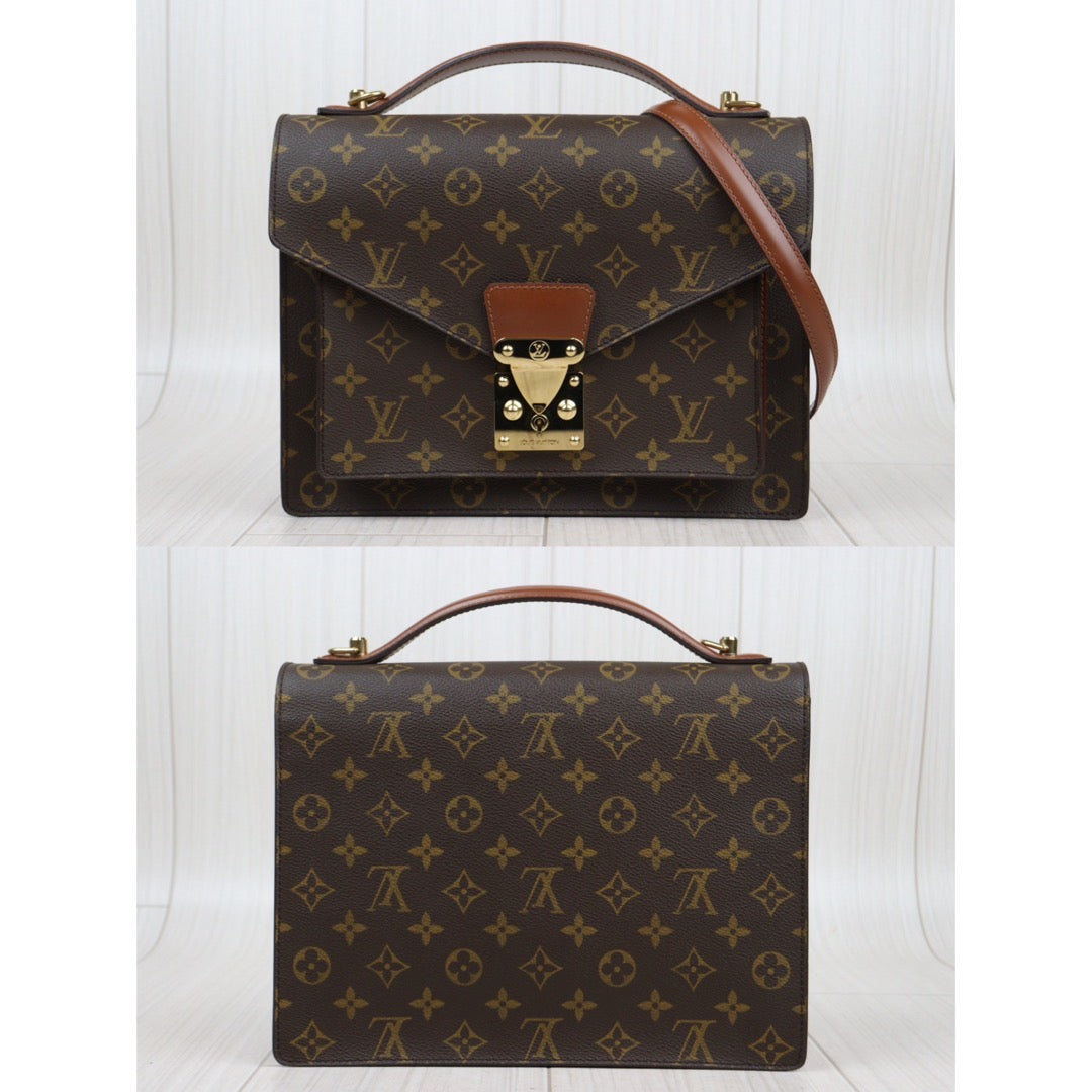 Rank A｜ LV Monogram Monceau28 Shoulder Bag ｜24021533