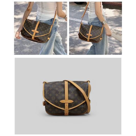 Good ( Rank AB)｜ LV Monogram Saumur 30 Shoulder Bag｜25031309