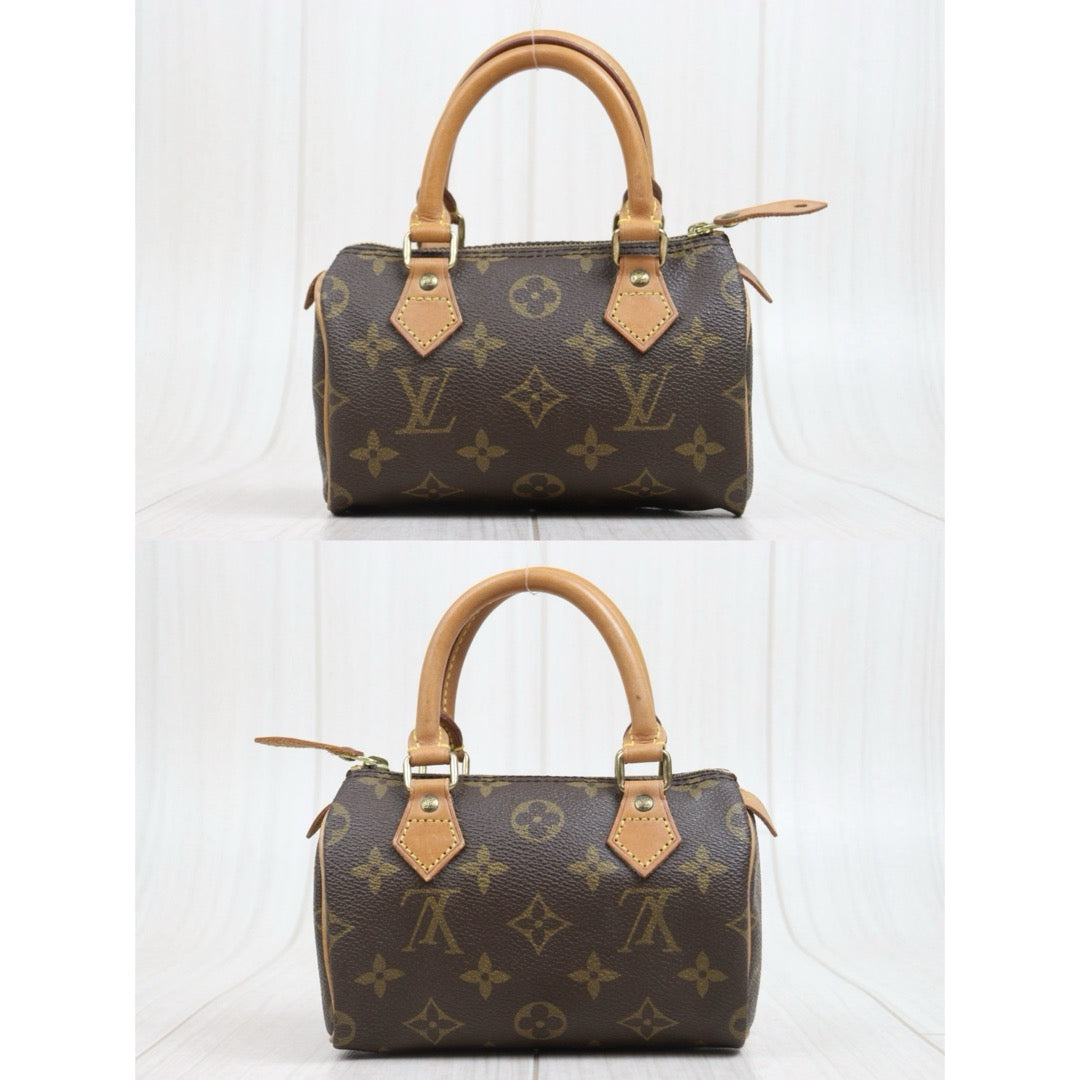 Include Entrupy Certificate of Authenticity｜Good ( Rank AB)｜ Louis Vuitton Monogram Mini Speedy Hand Bag ｜26050705