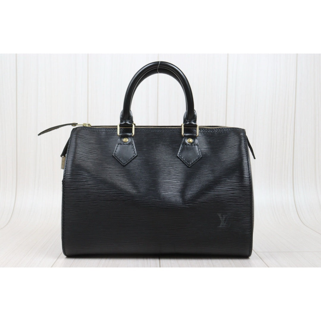 Very Good ( Rank A)｜ LV Epi Speedy 25 Hand Bag Black｜26011420
