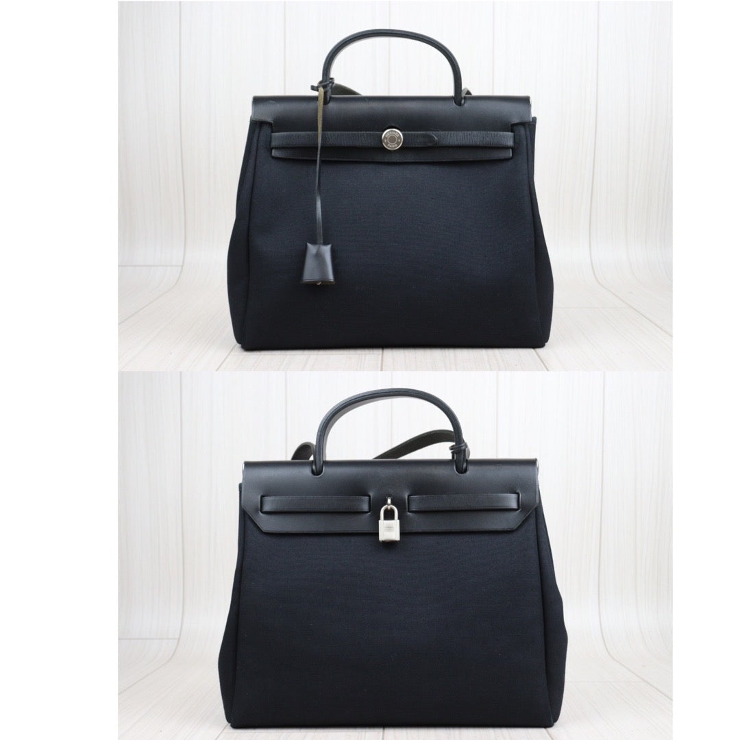 Rank A ｜ HERMES Herbag PM Shoulder Bag ｜23110912