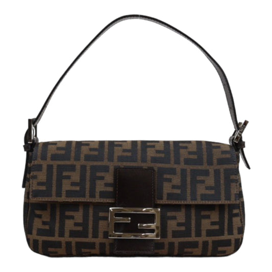 Rank A ｜ FENDI Zucca Mamma Baguette Shoulder Bag｜24030728