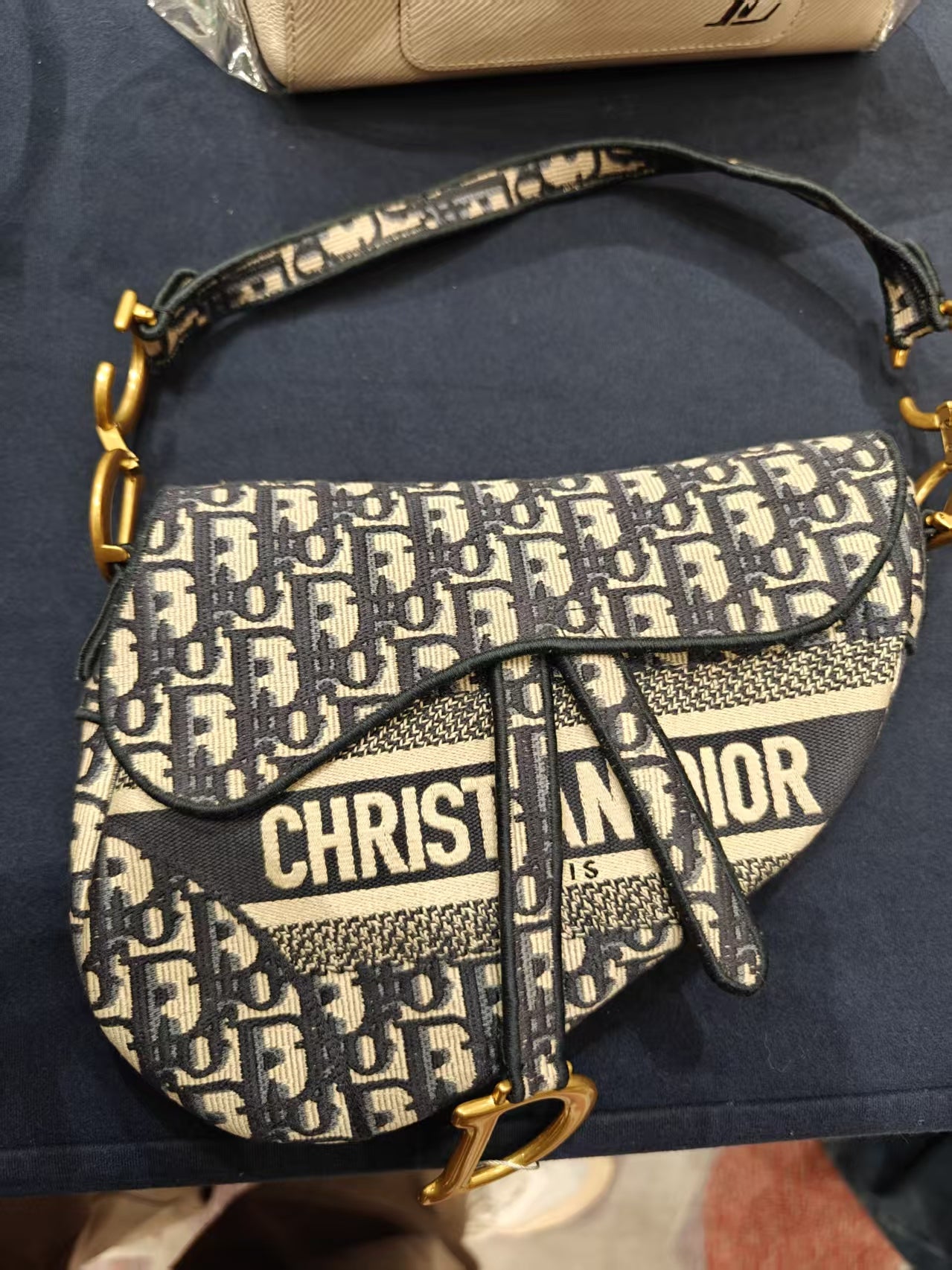 Dior Trotter Saddle Shoulder Bag