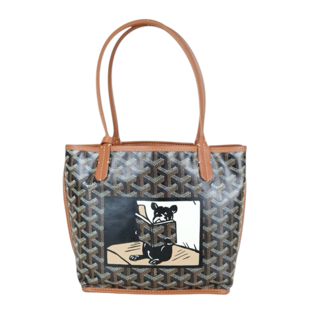 Very Good ( Rank A)｜ Goyard Anyone Mini Tote Bag Brown｜B25041503