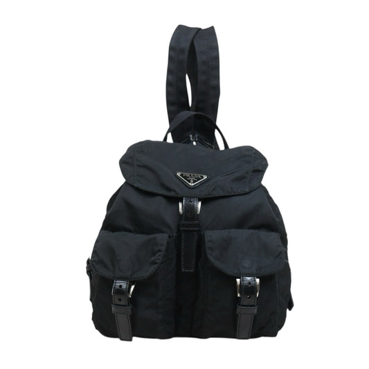 Include Entrupy Certificate of Authenticity｜Good ( Rank AB)｜Prada Nylon Backpack Small  Black｜26061809