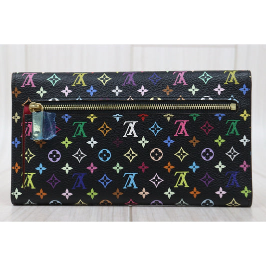 Include Entrupy Certificate of Authenticity｜Very Good ( Rank A)｜  Louis Vuitton Monogram  Multicolor Portefeuille Eugenie Long Style Wallet ｜S25110402