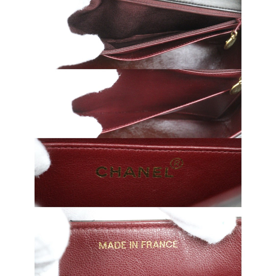 Good ( Rank AB)｜ CHANEL  Lamb Skin Matrasse Chain  Diana 25 Shoulder Bag Made in 1994-1996 Year｜26012605