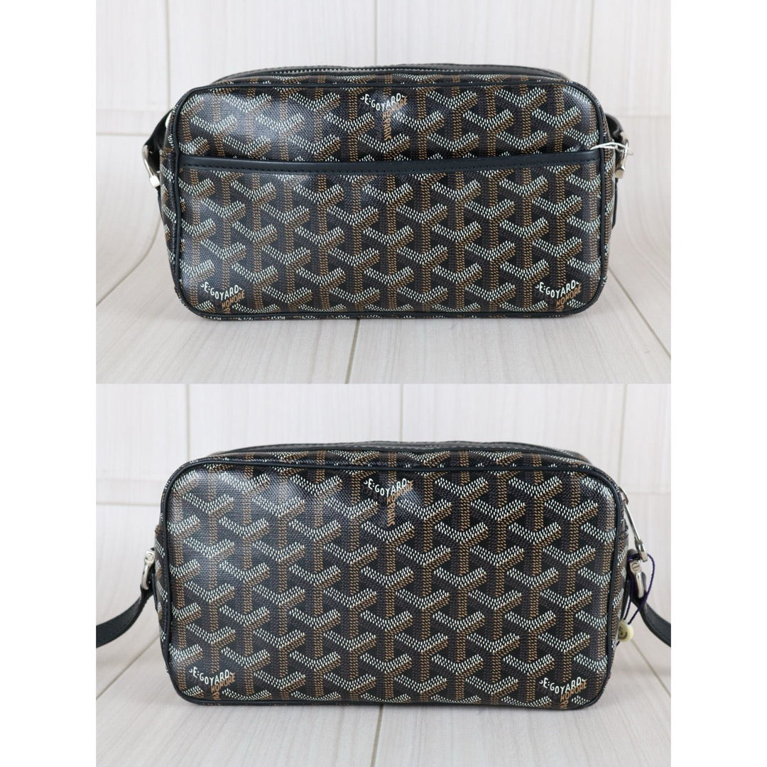 Very Good ( Rank A) ｜ Goyard Cap Vert Shoulder Bag Black｜S25070710