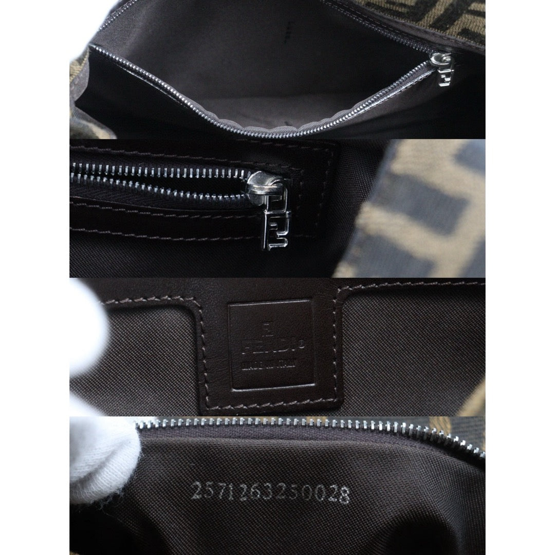 Good ( Rank AB)｜ FENDI Zucca Mamma Baguette Shoulder Bag ｜25042103