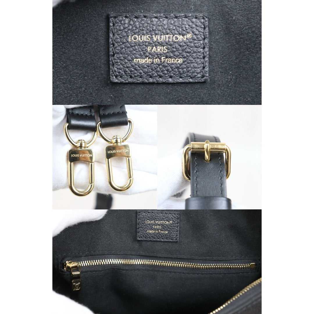 Include Entrupy Certificate of Authenticity｜Very Good ( Rank A)｜Full Set Louis Vuitton  Current Model Monogram Empreinte Speedy 25 Handbag Shoulder Bag IC Chips Model Black｜S26060606