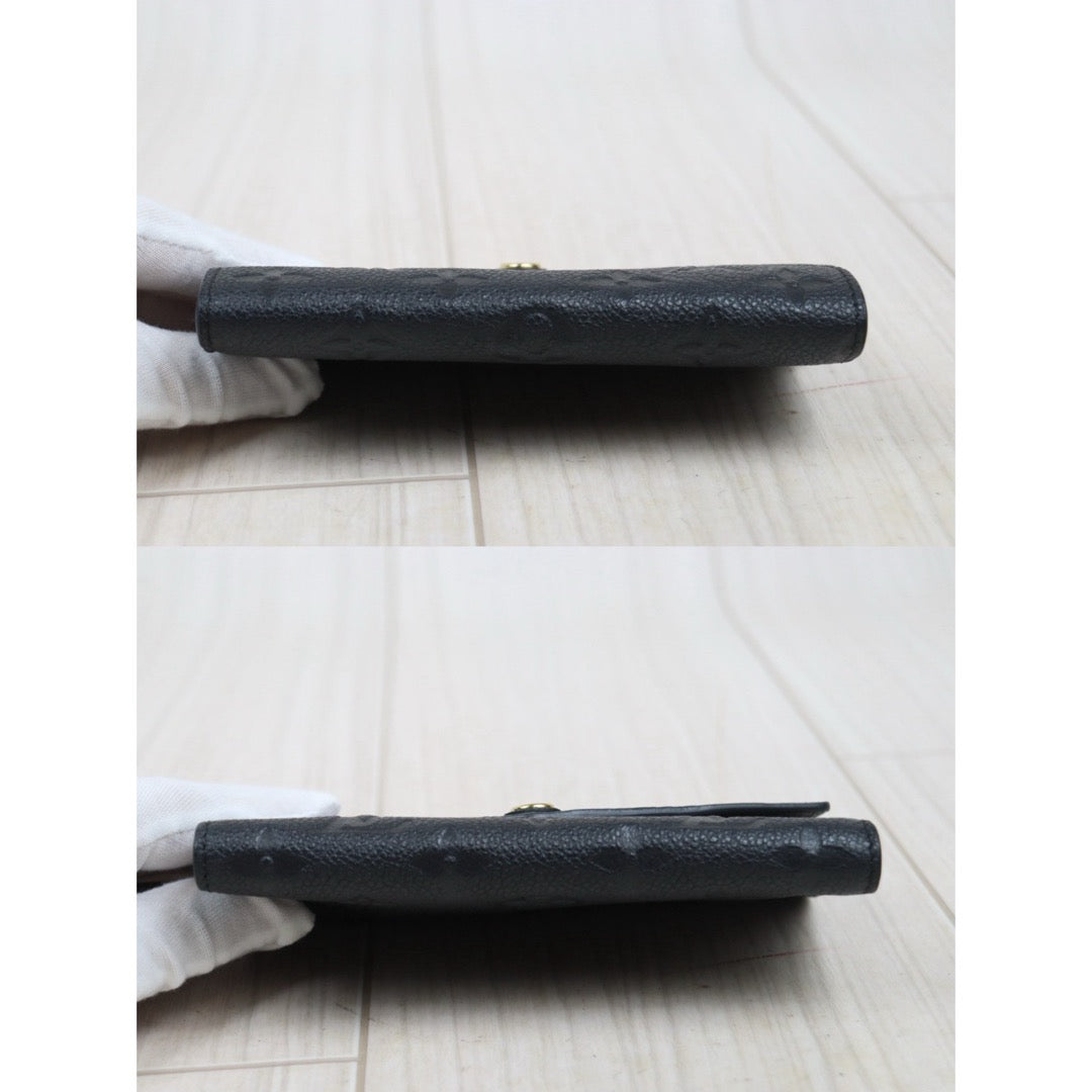 Very Good ( Rank A)｜  LV Monogram Skin Calf Black Wallet ｜25100702