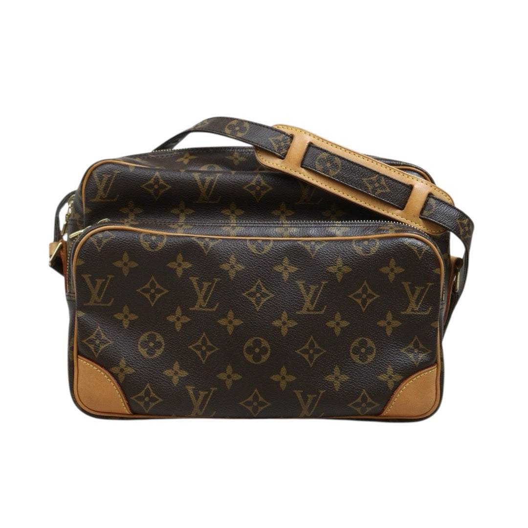 Include Entrupy Certificate of Authenticity｜Good ( Rank AB) ｜  Louis Vuitton Monogram Nile Shoulder Bag｜26042004