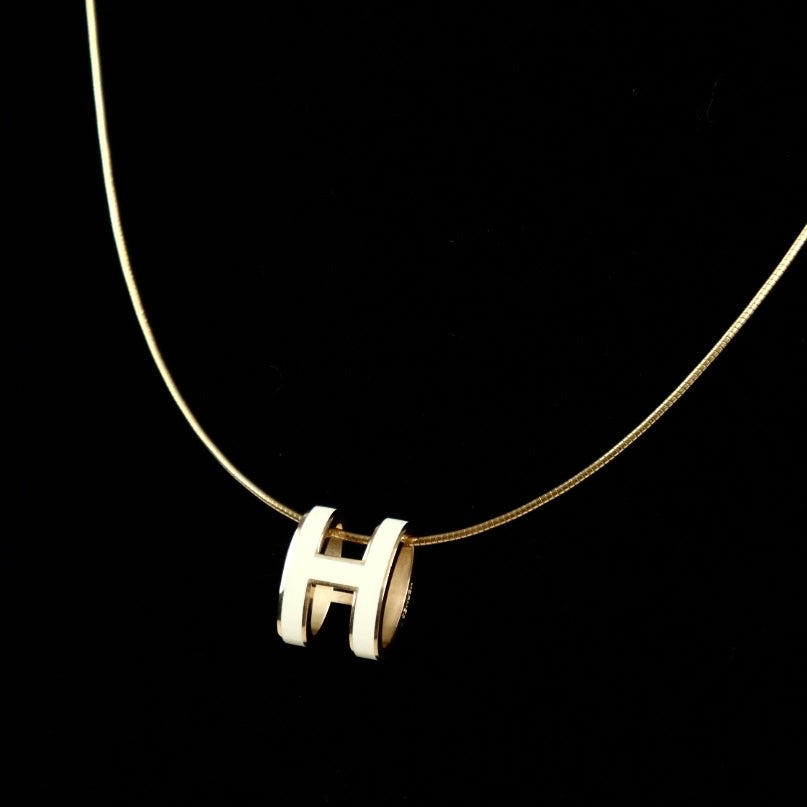 Rank SA ｜ HERMES H Necklace ｜V23070712