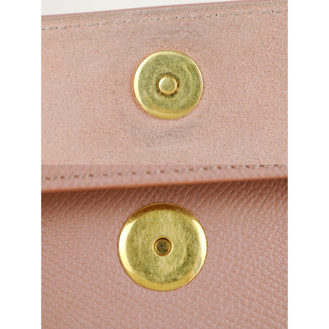 Very Good ( Rank A)｜CELINE Leather Calf Belt Nano Handbag Shoulder Bag Desert Rose｜S25042811