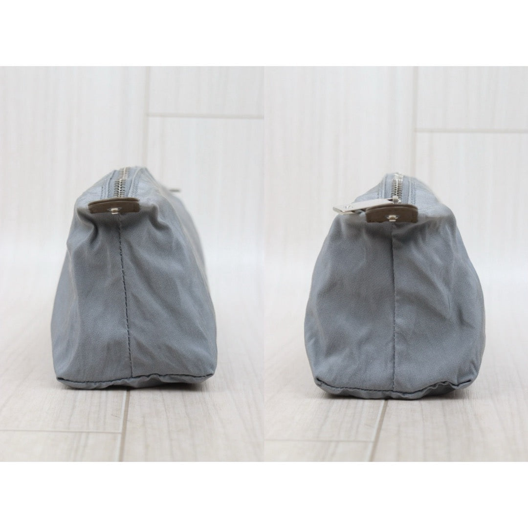 Good ( Rank AB) ｜CHANEL Calf Leather Cerf Tote Shoulder Bag PM Etoupe Gray Made in 2013-2014Year｜25121206