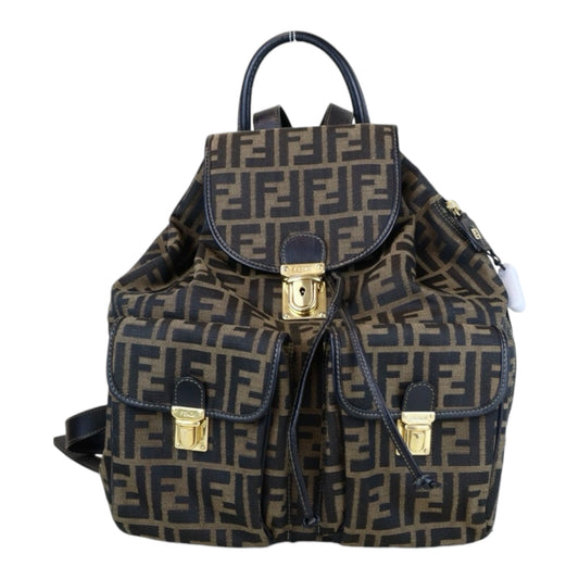 Very Good ( Rank A) ｜ FENDI Zucca Backpack ｜H24101005