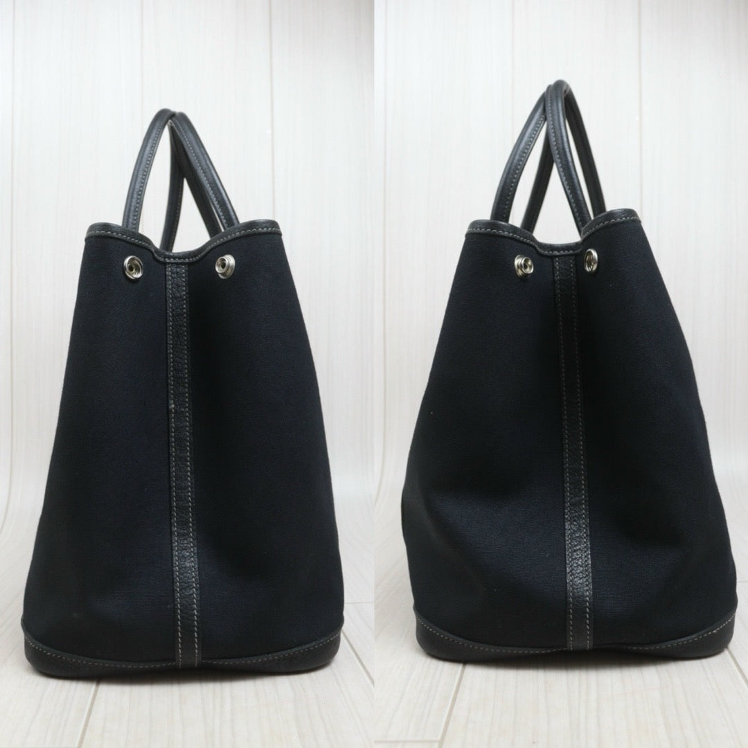 Include Entrupy Certificate of Authenticity｜Good ( Rank AB)｜ HERMES Garden Party PM Handbag □H Stamp Made In 2004 Year｜26092404