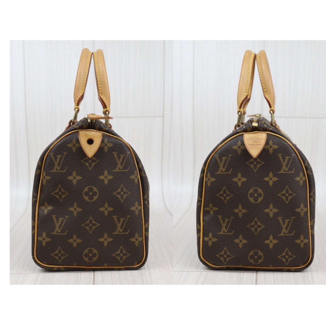 Rank AB｜ LV Monogram Speedy 25 Hand Bag ｜24031201