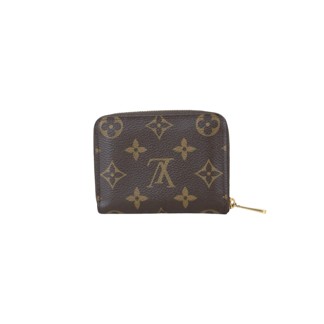 Include Entrupy Certificate of Authenticity｜Very Good ( Rank A)｜Louis Vuitton Monogram Zippy Coin Purse Wallet｜X26051713