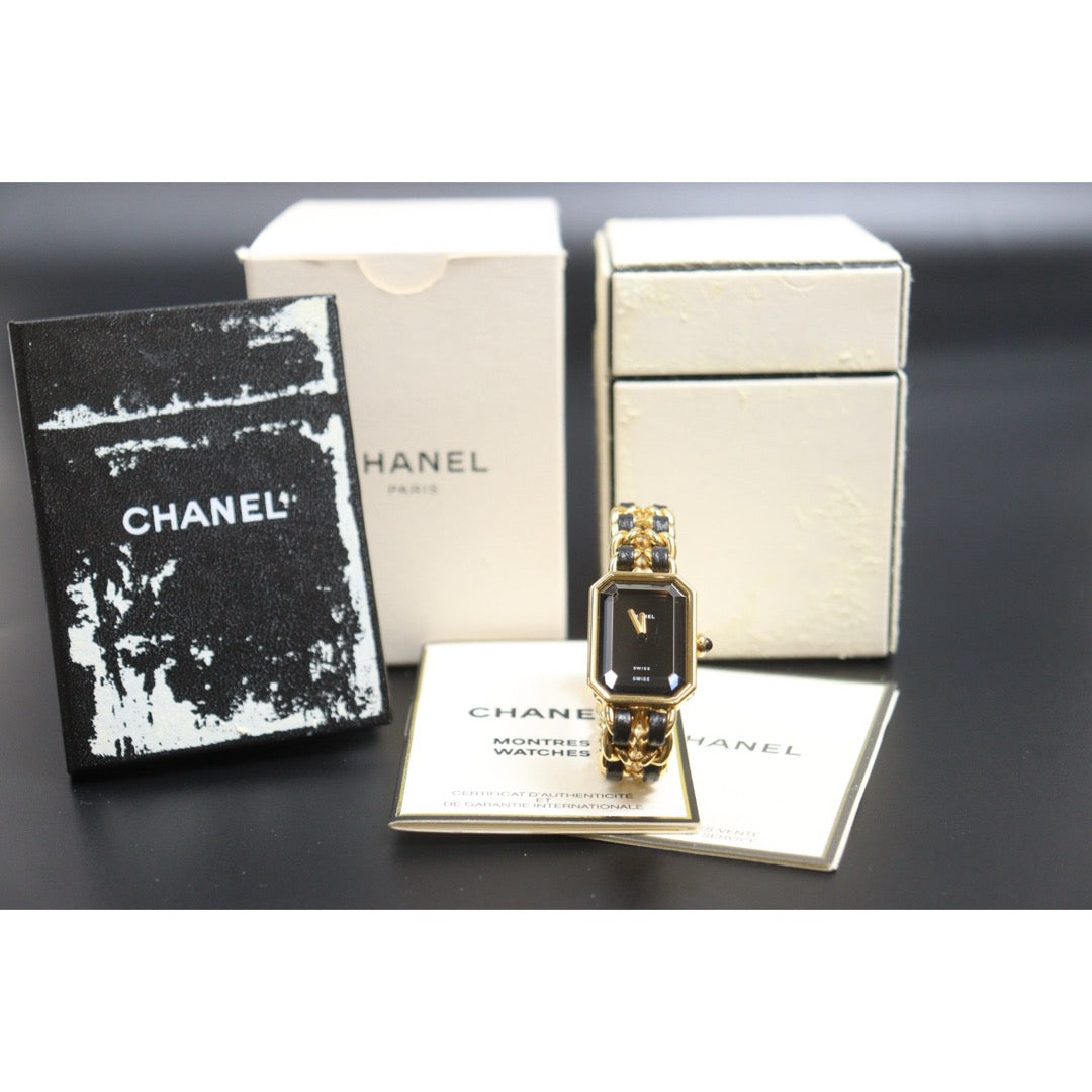 Include Authentic Detective Certificate of Authenticity｜Very Good ( Rank A) ｜ CHANEL Premiere Watch S Size｜26092502