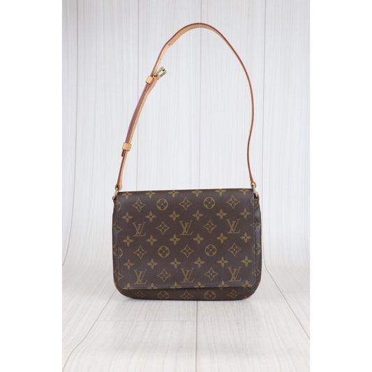 Rank A ｜ LV Monogram Musette Tango Shoulder Bag｜23091805