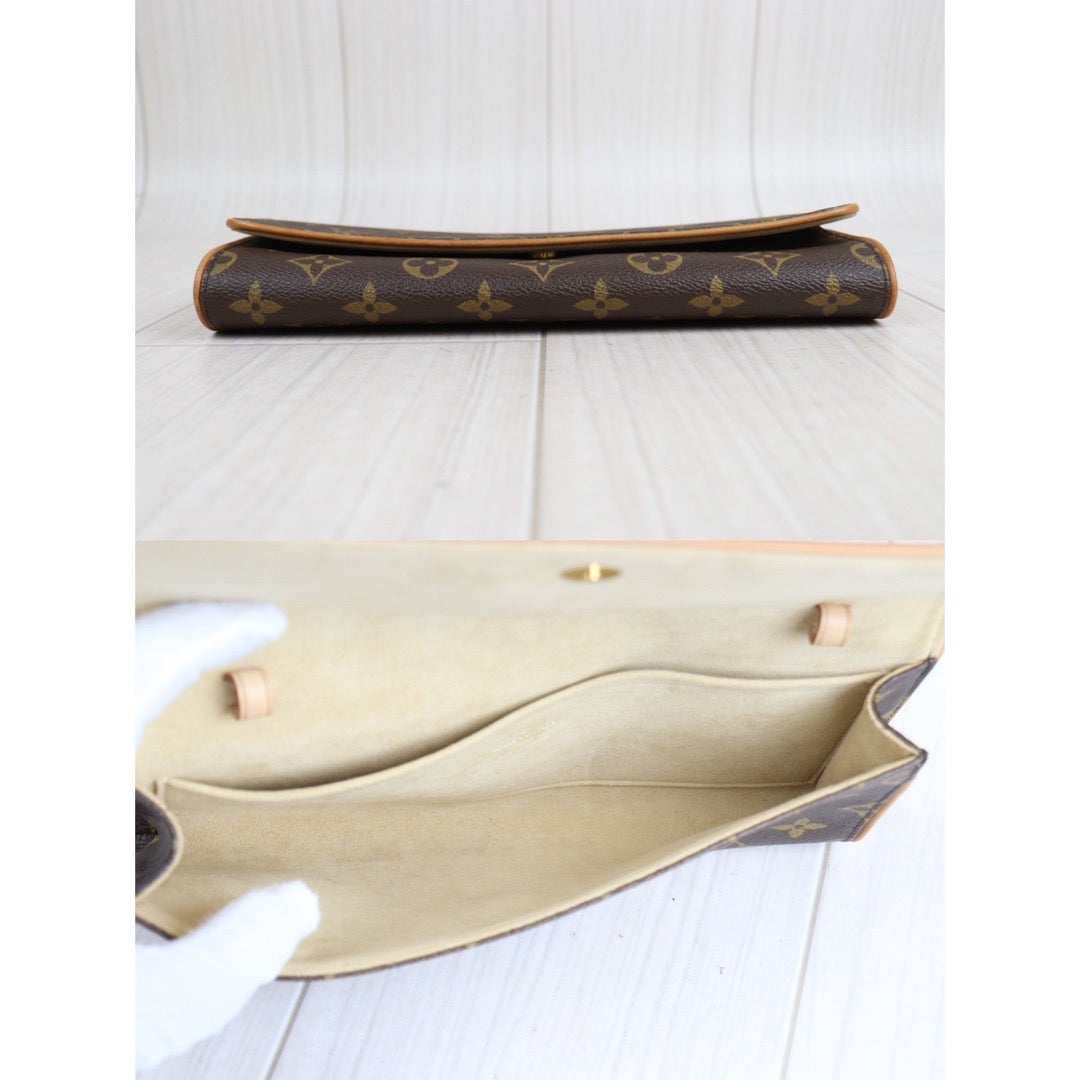 Rank A｜ LV Monogram Pochette Twin GM Shoulder Bag｜23120703