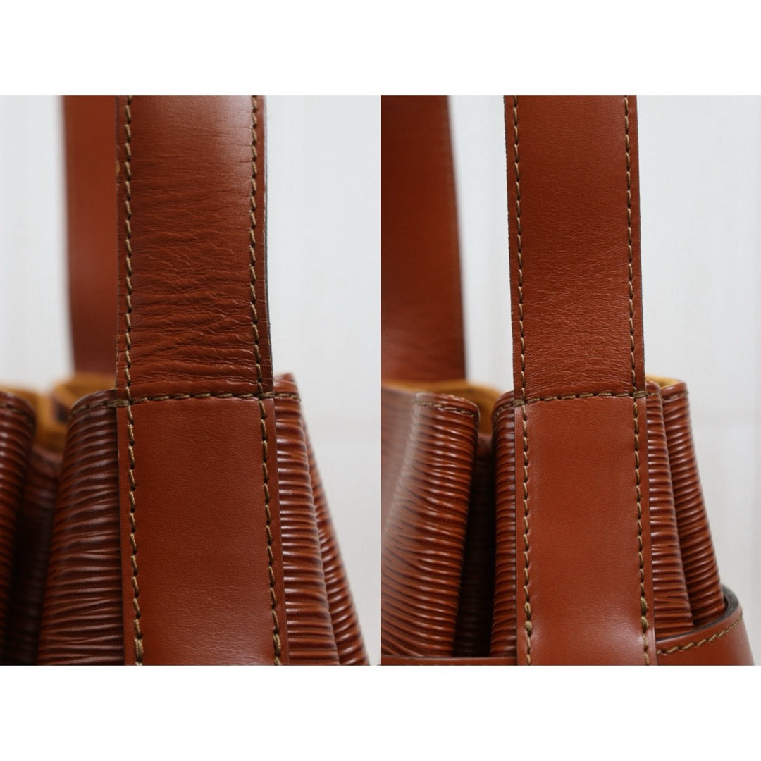 Include Entrupy Certificate of Authenticity｜Very Good ( Rank A)｜ Louis Vuitton Epi Sack de Paul Shoulder Bag Caramel｜26060801