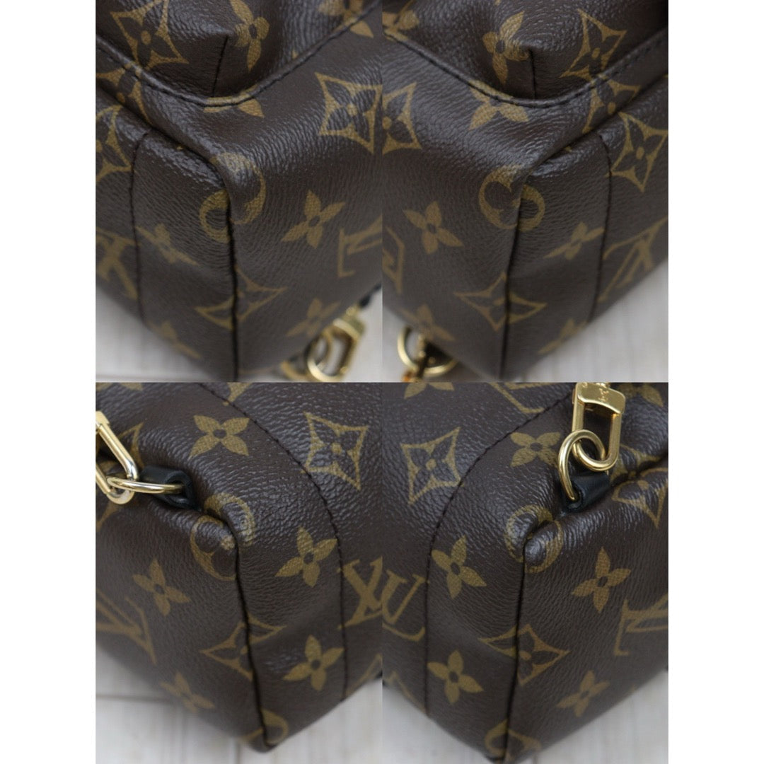 Very Good ( Rank A) ｜  LV Monogram Coated Canvas Mini Palm Springs Backpack｜S25071007