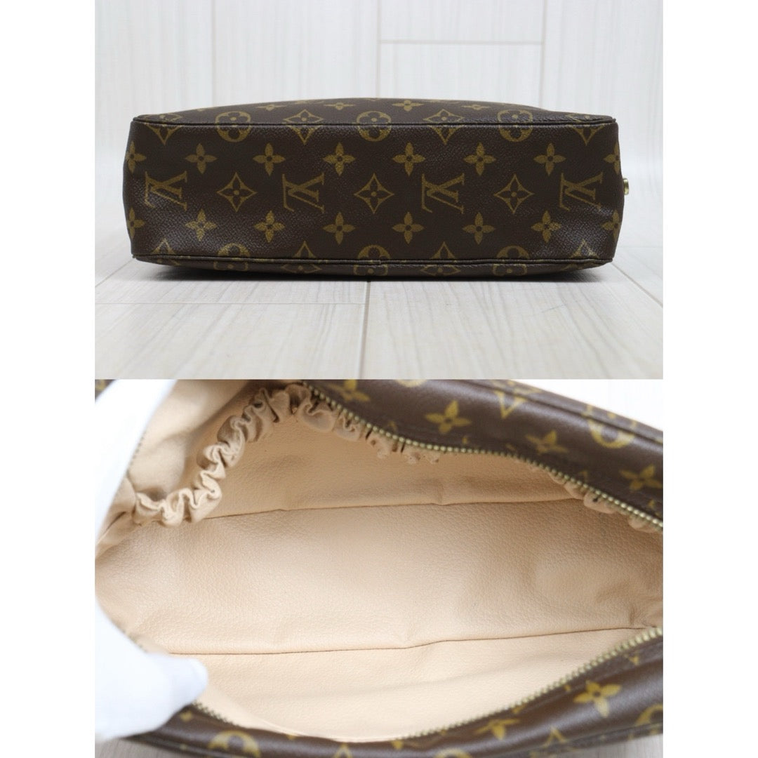 Include Entrupy Certificate of Authenticity｜Very Good ( Rank A)｜Louis Vuitton Truth Toilet 28 Monogram Makeup Pouch｜26051805