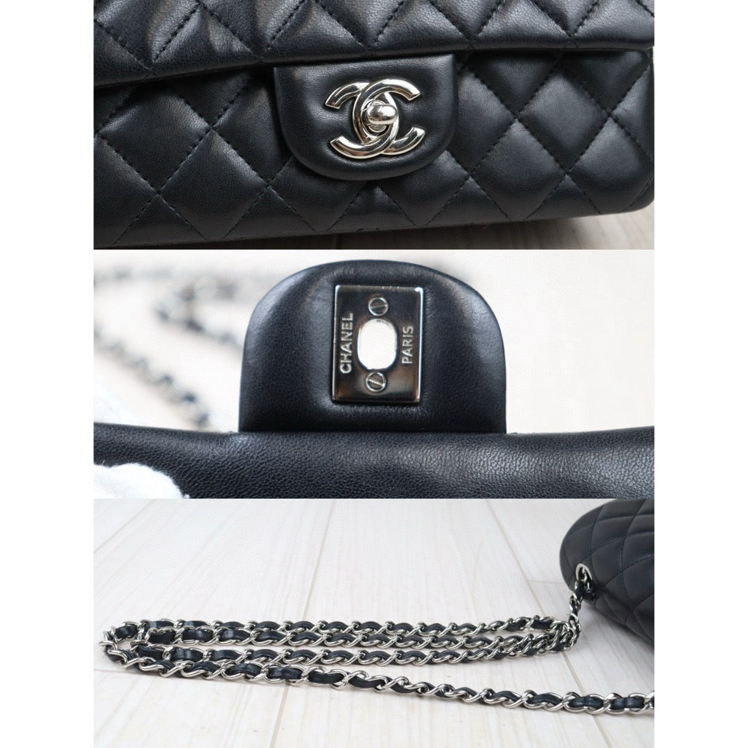 Rank A｜ CHANEL Matrasse Lamb Skin Single  Flap Bag Made in 2014Year｜P24073002