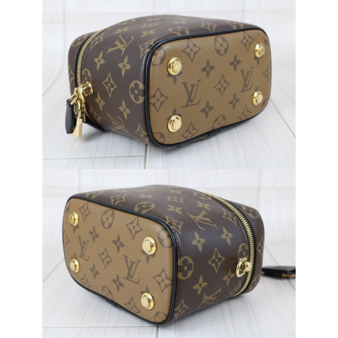 Include Entrupy Certificate of Authenticity｜Very Good ( Rank A)｜ Louis Vuitton Monogram Vanity Handbag Shoulder Bag IC Chips Model｜S26051106