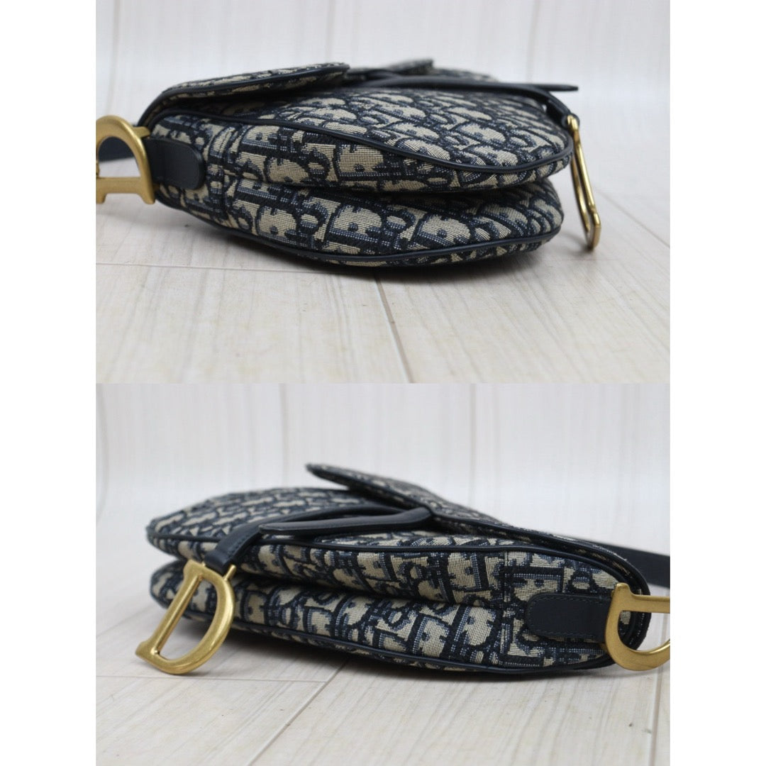 Very Good ( Rank A)｜Dior Trotter Saddle Shoulder Bag Medium｜S25081005