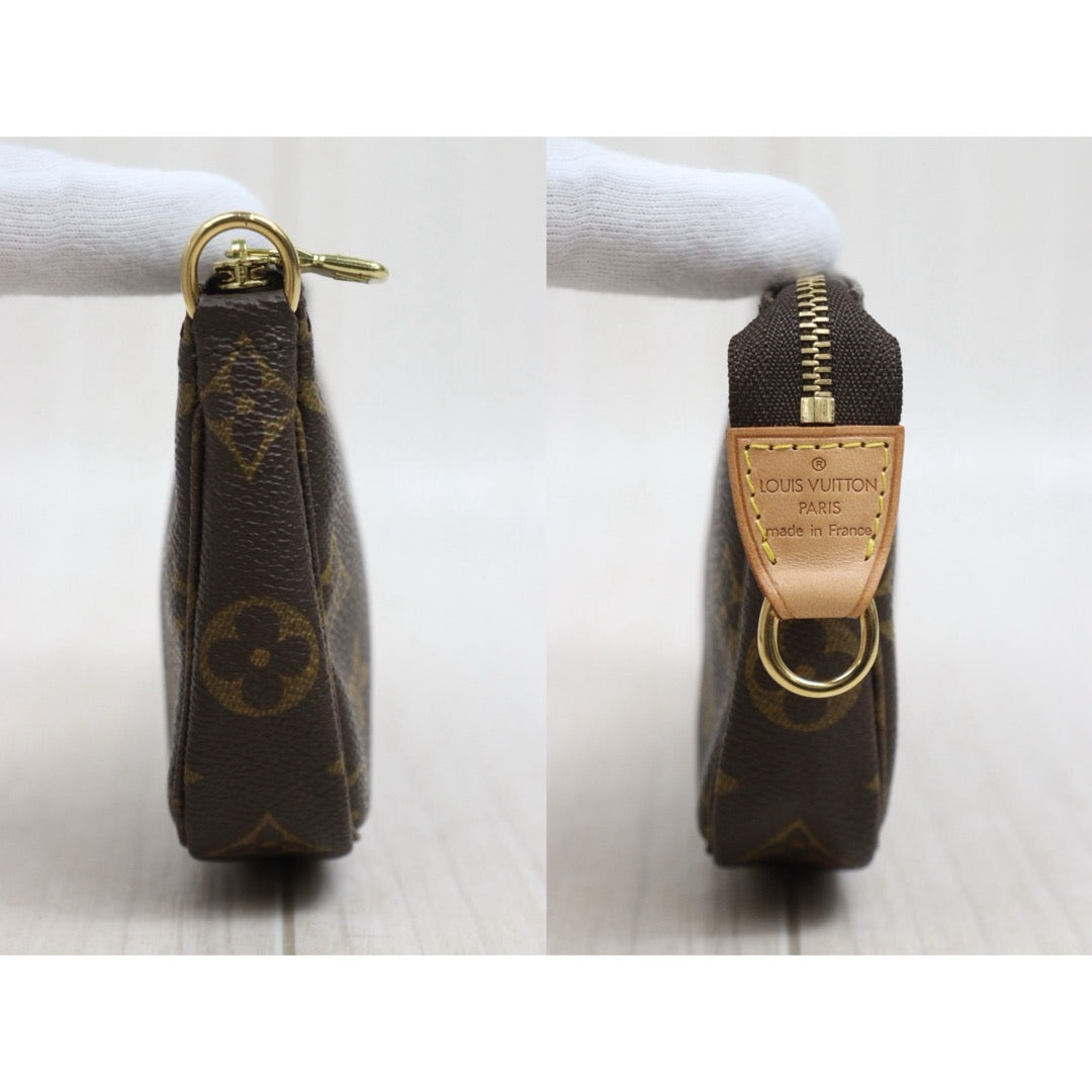 Include Entrupy Certificate of Authenticity｜Very Good ( Rank A) ｜Louis Vuitton Monogram Pochette Accessoire MM｜26062401