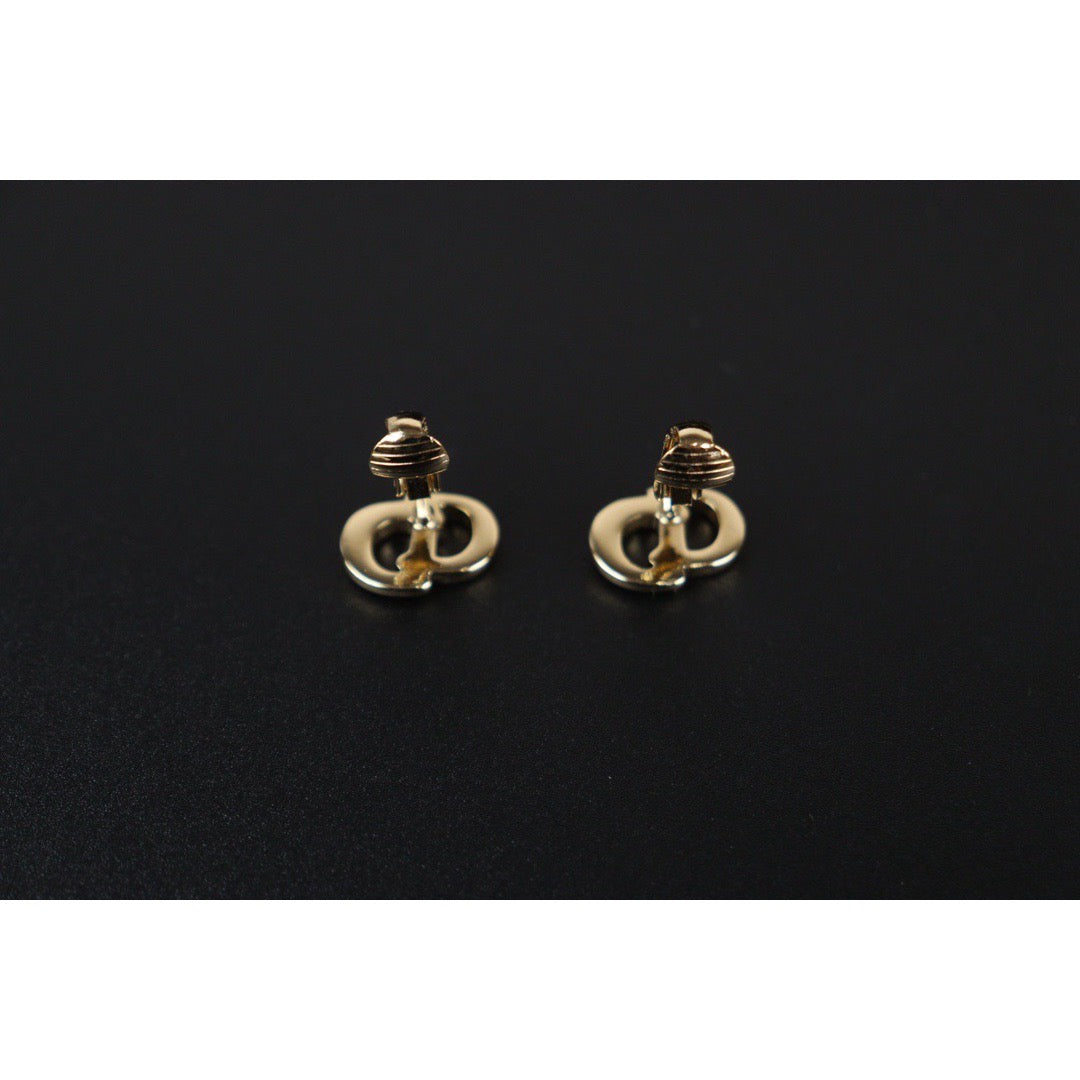 Rank A ｜ Dior CD Earring Gold Plated｜24030134