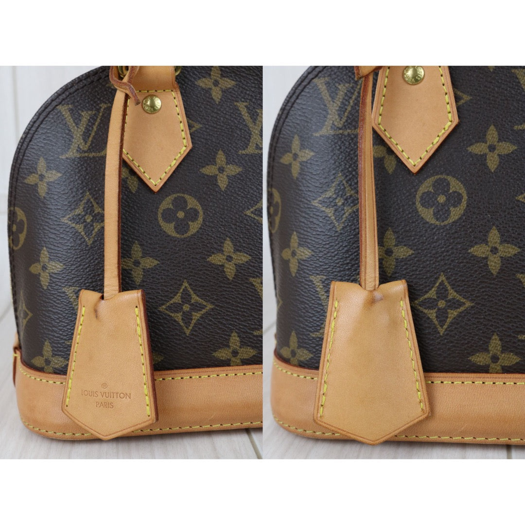 Include Entrupy Certificate of Authenticity｜Good ( Rank AB)｜Louis Vuitton Monogram Alma BB HandBag Shoulder Bag IC Chips Model｜S26040804