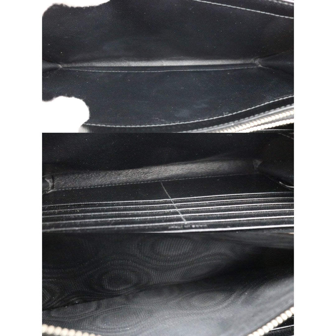 Very Good ( Rank A)｜Saint Laurent YSL Caviar Skin Shoulder Bag Black｜S25060303