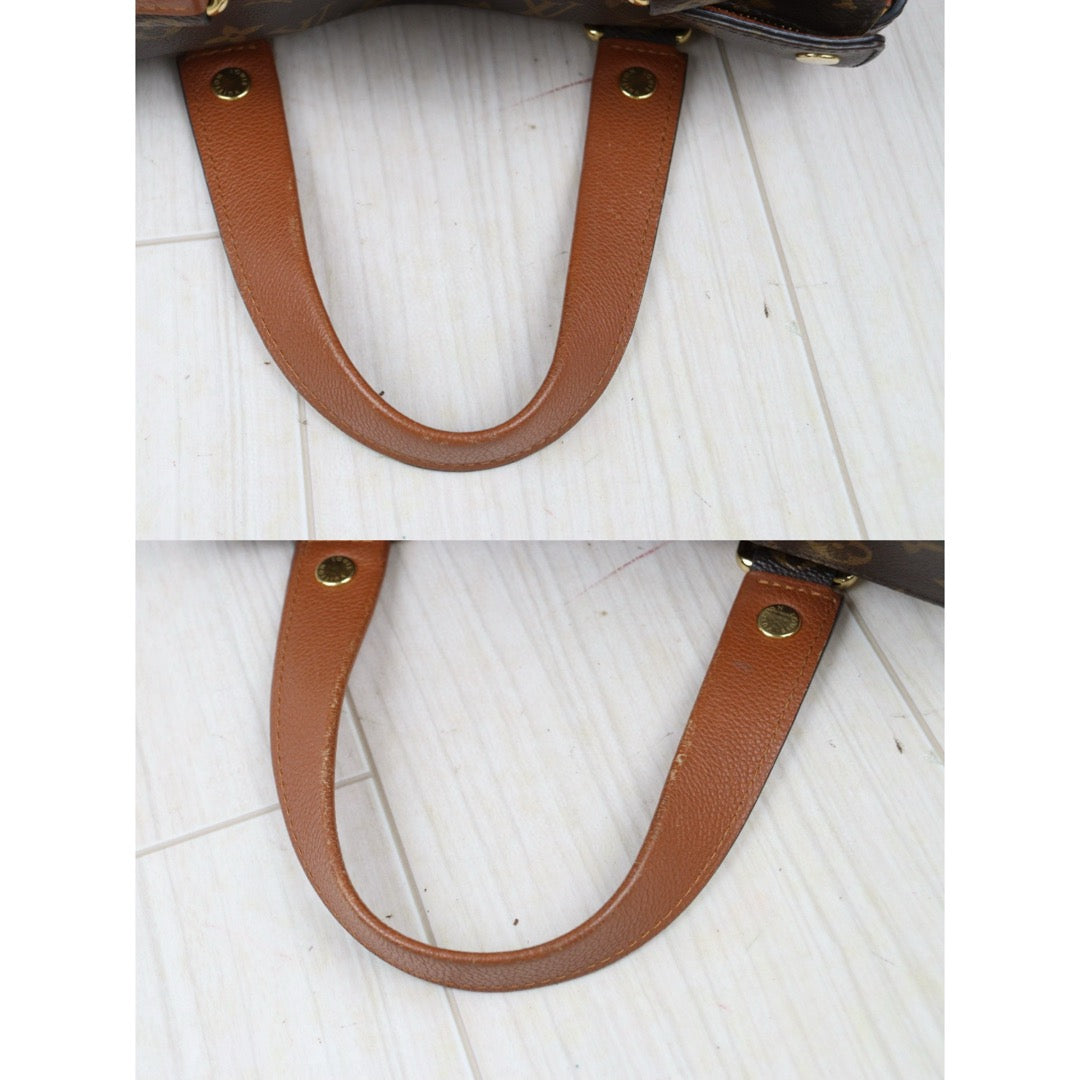 Good ( Rank AB)｜ LV Monogram Manhattan Shoulder Bag Brown｜Q24122407