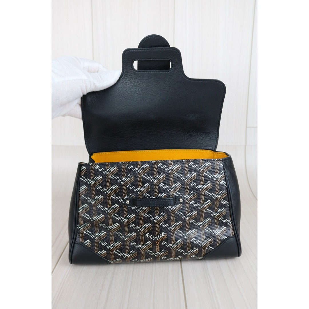 Very Good ( Rank A)｜ Goyard Mini Saigon Hand Bag With Shoulder Bag Black｜S24111701