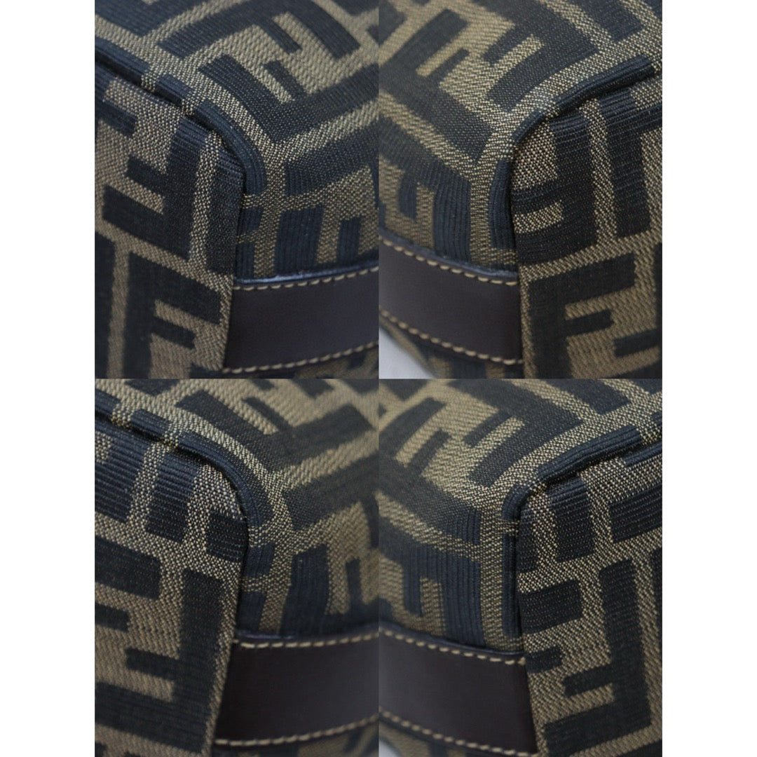 Good ( Rank AB)｜ FENDI PM Zucca Handbag ｜25040811