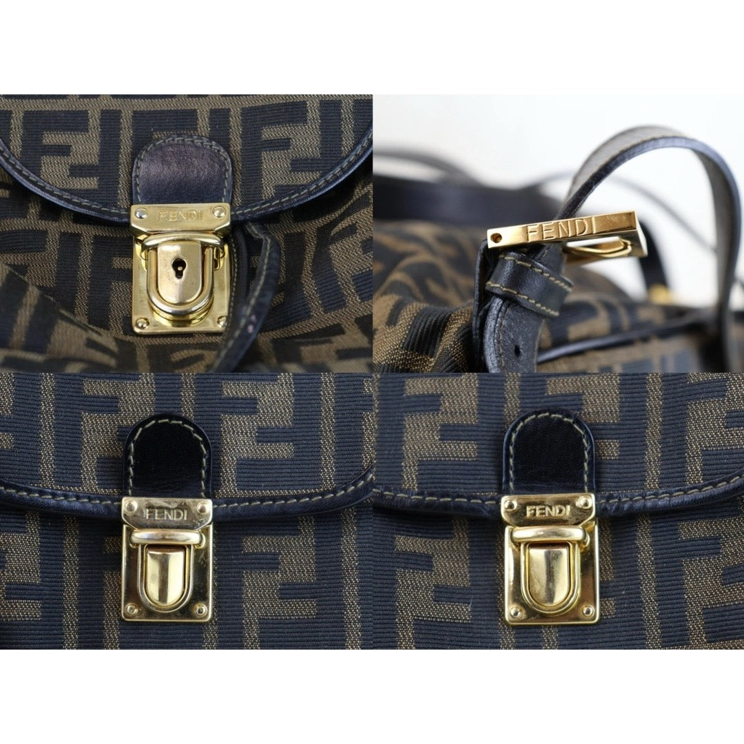 Very Good ( Rank A) ｜ FENDI Zucca Backpack ｜H24101005