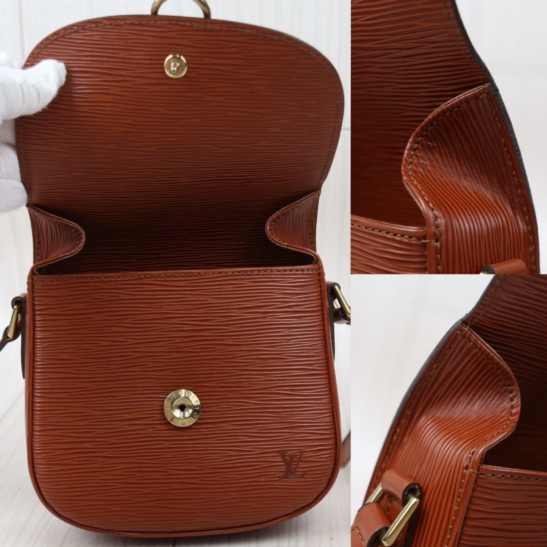 Rank A ｜LV Epi Saint-Cloud PM Shoulder Bag ｜24071518