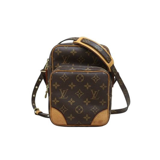 Include Entrupy Certificate of Authenticity｜Good ( Rank AB)｜ Louis Vuitton Monogram Amazon Shoulder Bag｜26042804